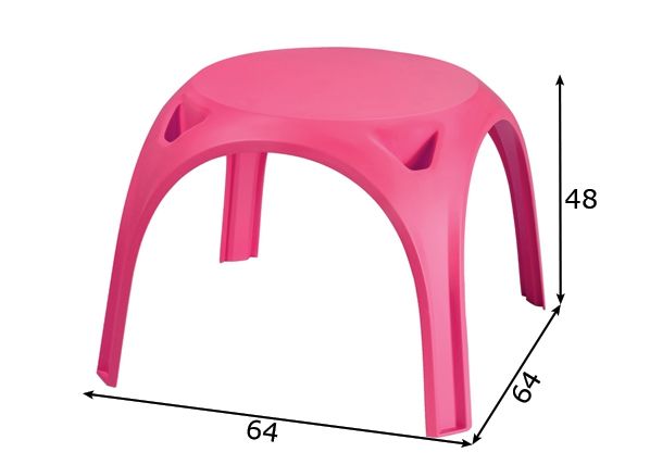 Детский стол Keter, розовый размеры