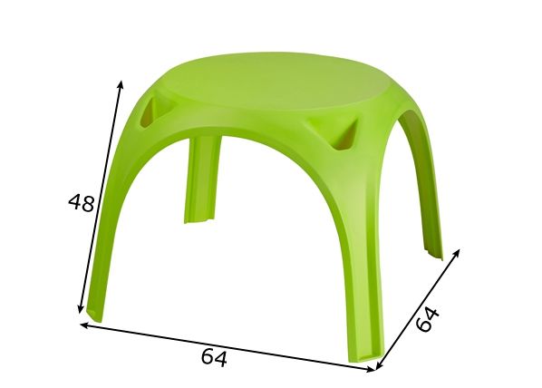 Детский стол Keter, светло-зелёный размеры