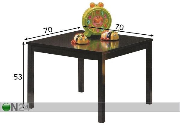 Детский стол Wonderland размеры