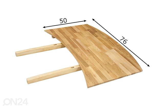 Дополнительная панель для стола Retro размеры