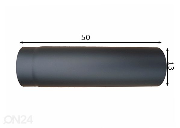 Дымовая труба Ø13cm размеры
