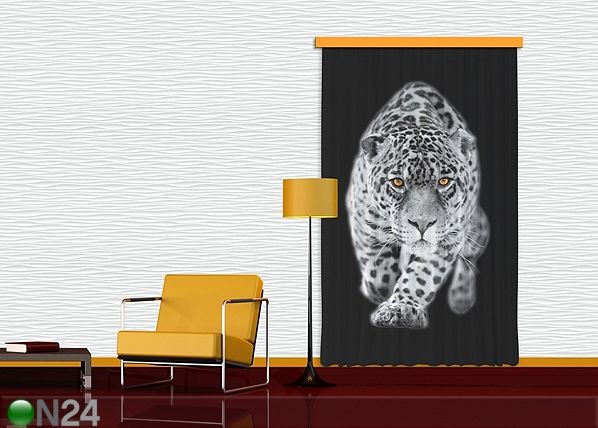 Затемняющая фотоштора Leopard I, 140x245 см