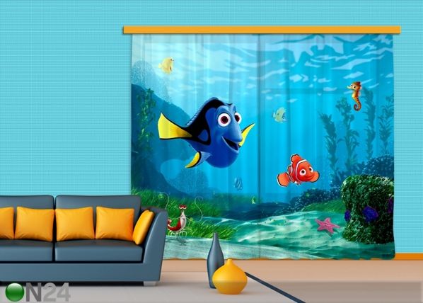 Затемняющее фотошторы Disney Nemo 280x245 см