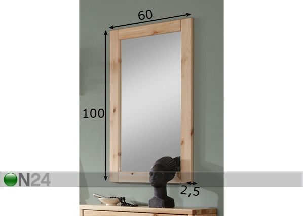Зеркало Guldborg размеры