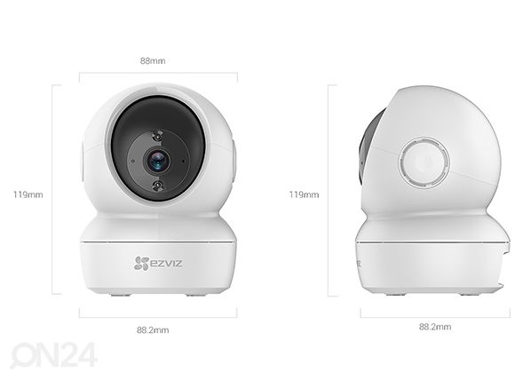 Камера безопасности Ezviz C6N размеры