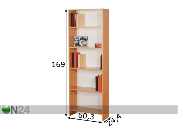 Книжная полка Folio размеры