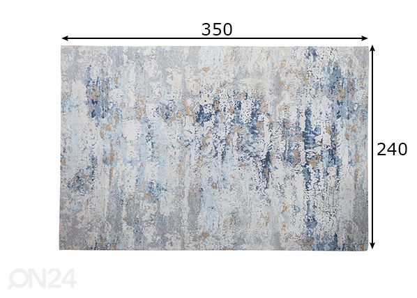 Ковер Abstract 240x350 cm размеры