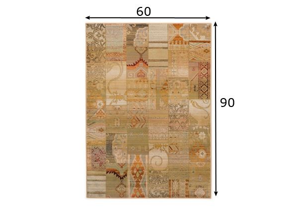 Ковёр Gabiro Mosaik 60x90 cm размеры