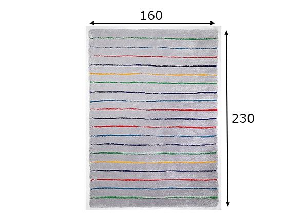 Ковер Soft Hidden Stripes 160x230 cm размеры