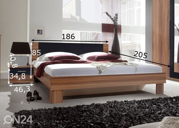 Комплект спальной комнаты 180x200 cm размеры
