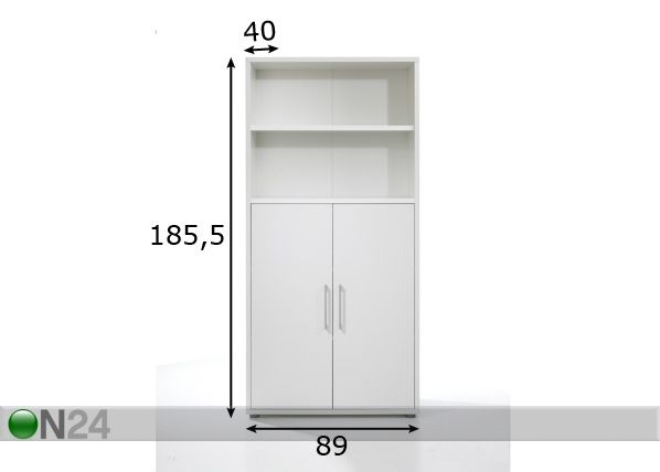 Конторский шкаф Prima размеры