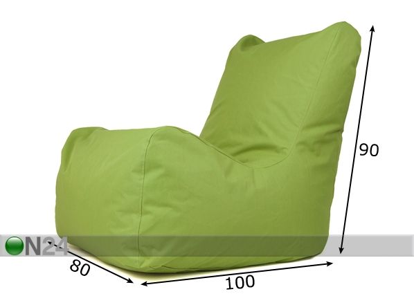 Кресло-мешок Chill 400 L размеры