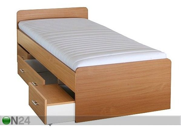 Кровать с ящиками кроватными 90x200 см
