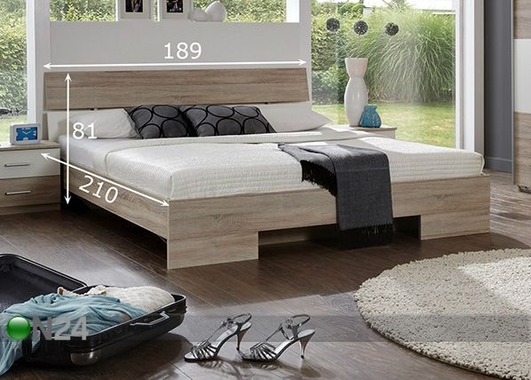 Кровать Alina 180x200 cm размеры