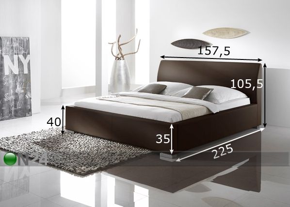 Кровать Alto Comfort 140x200 cm размеры
