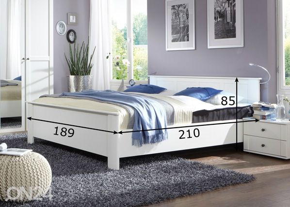 Кровать Chalet 180x200 cm размеры