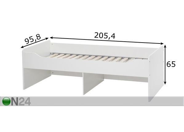 Кровать Combee 90x200 см размеры