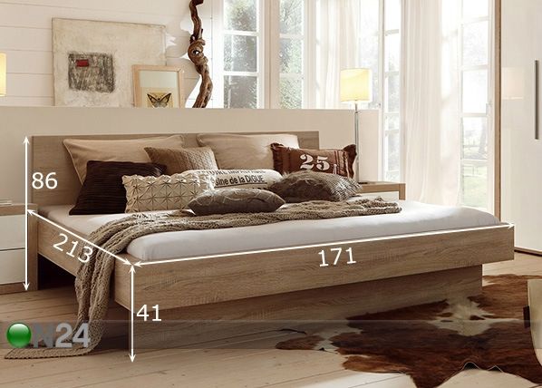 Кровать Como 160x200 cm размеры