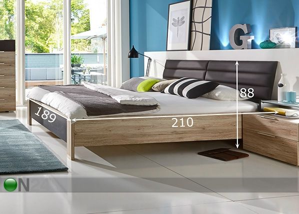 Кровать Diva 180x200 cm размеры