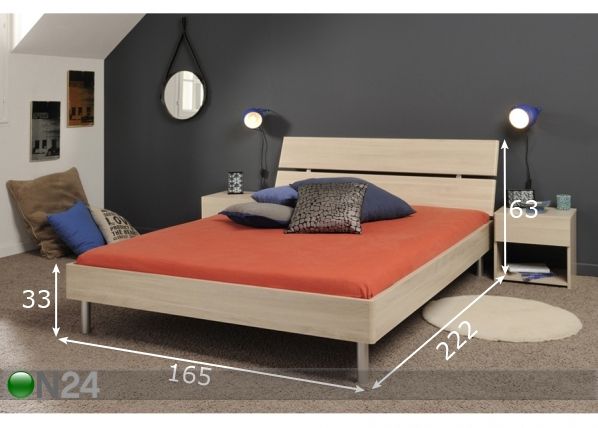 Кровать Easy 3 160x200 cm размеры