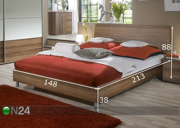 Кровать Easy Plus A 140x200 cm размеры