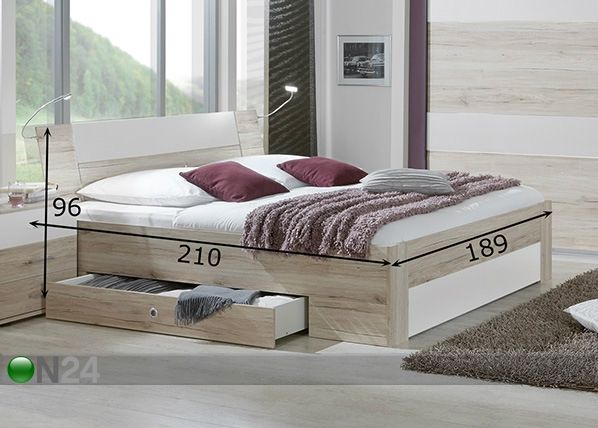 Кровать Enjoy 180x200 cm размеры