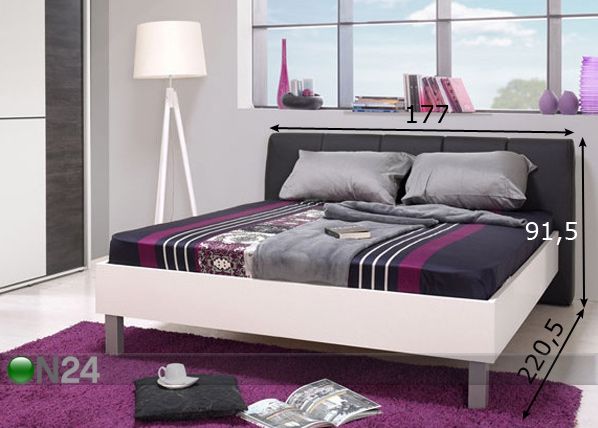Кровать Kane 160x200 cm размеры
