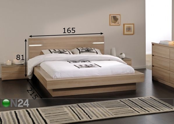 Кровать Life 140x200 см размеры
