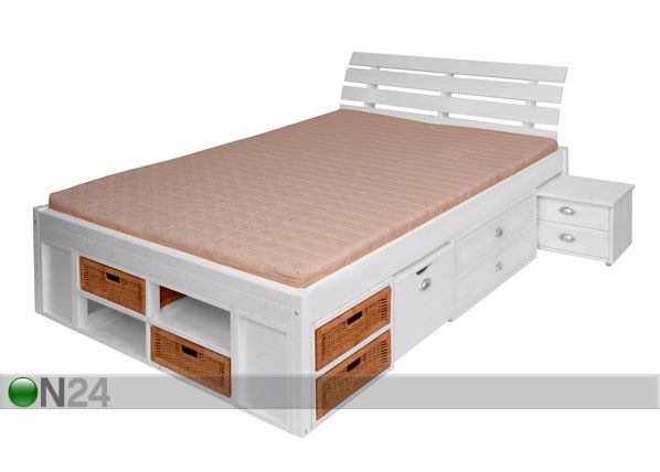 Кровать Lunia с изголовьем 160x200 cm