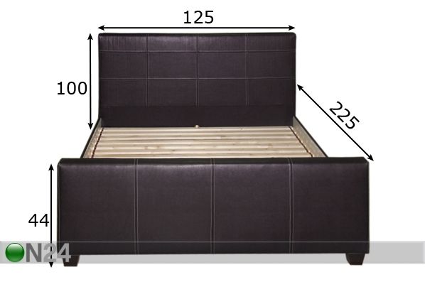Кровать Mister 120x200 см размеры