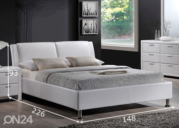 Кровать Mito 140x200 cm размеры