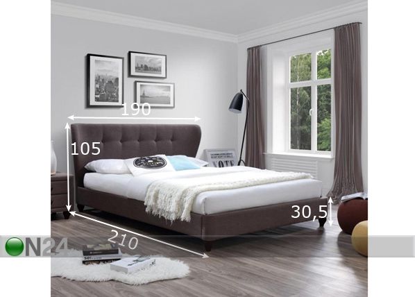 Кровать Oscar 180x200 cm размеры