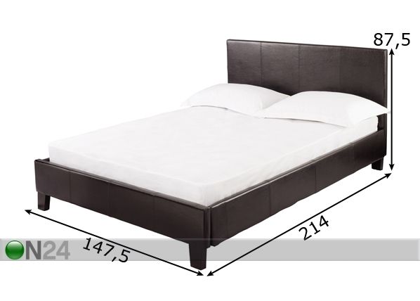 Кровать Queen 140x200 cm размеры