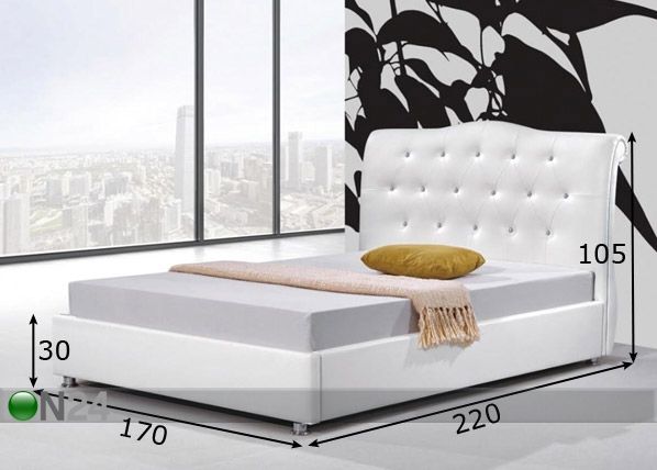 Кровать Queen 160x200 cm размеры