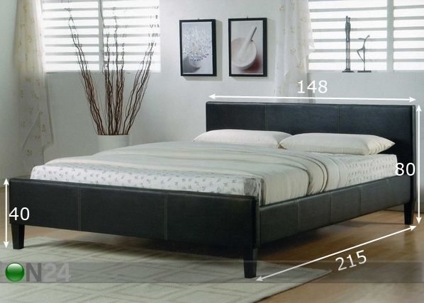 Кровать Rialto 140x200 см размеры