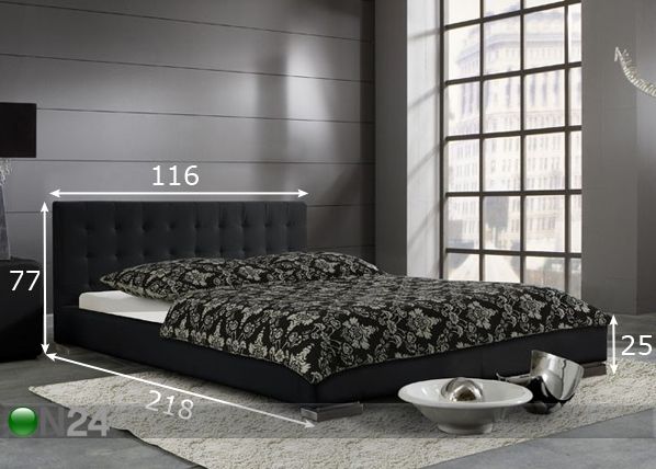 Кровать Sandra 100x200 cm размеры