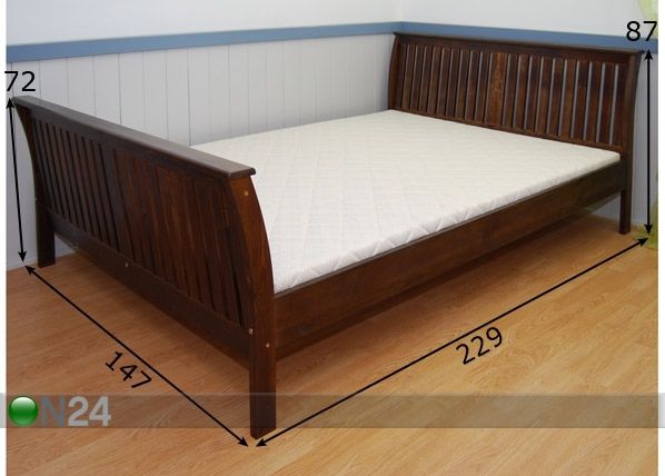 Кровать Tasman 140x200 cm размеры