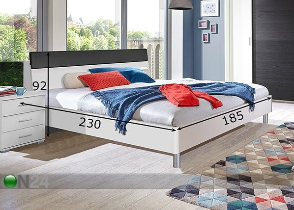 Кровать Vienna 180x200 cm размеры