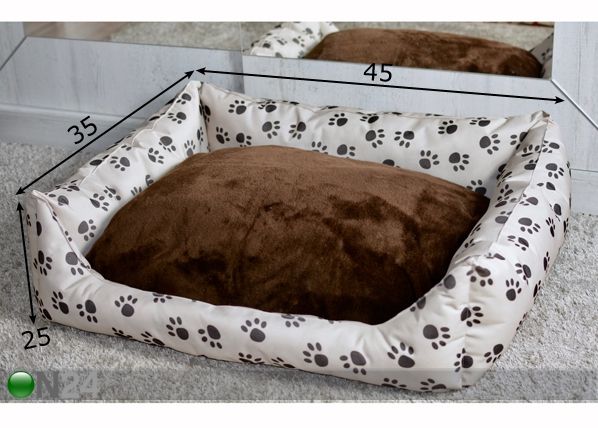 Лежак для собак Paw S1 45x35 cm размеры