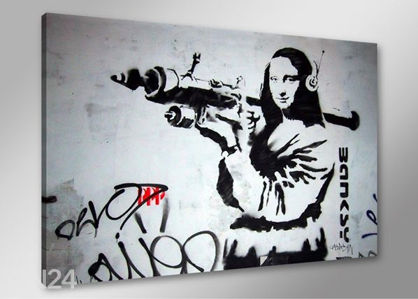 Настенная картина Banksy Art 60x80 см