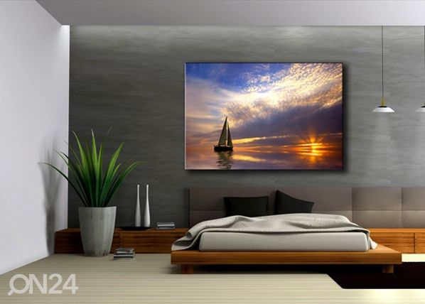 Настенная картина Sailing ship 120x80 cm