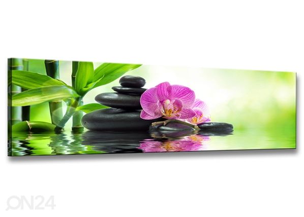 Настенная картина Spa 120x40 см