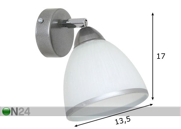 Настенная лампа Bumer размеры