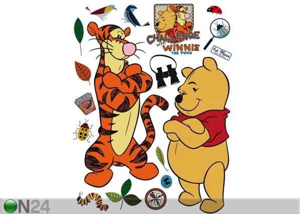 Настенная наклейка Disney Winnie the Pooh 2, 65x85 см
