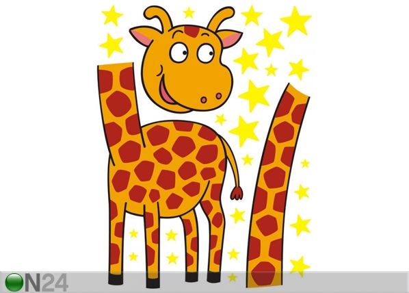 Настенная наклейка Giraffe 2, 65x85 cm