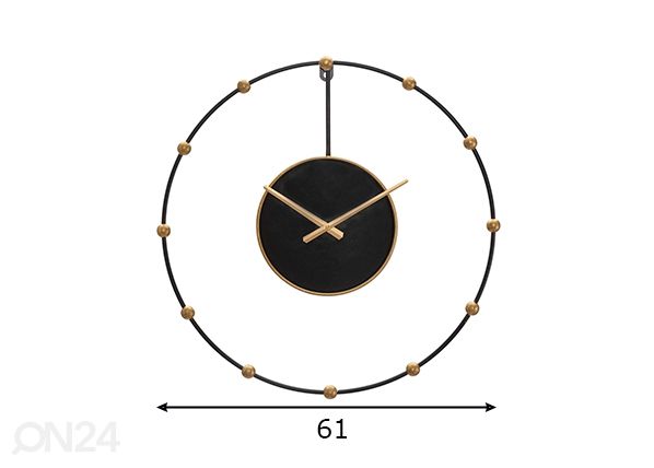Настенные часы 61 cm размеры