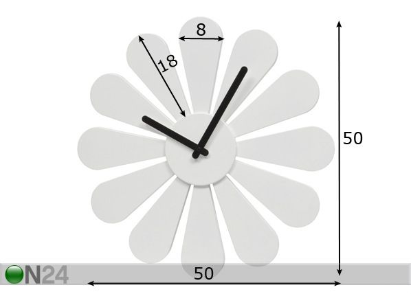 Настенные часы Paquerette размеры