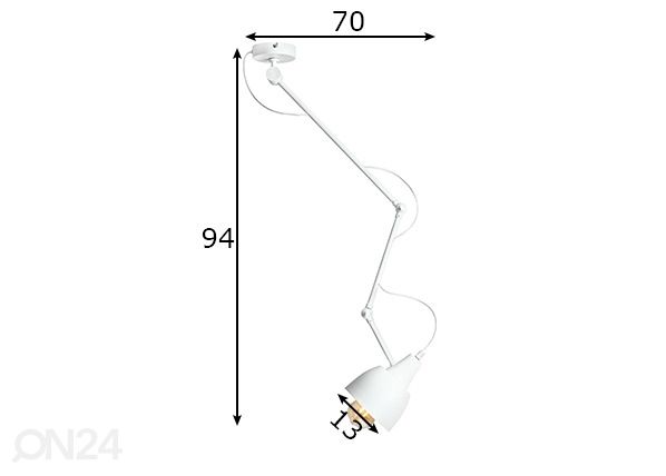 Настенный светильник Arrow размеры