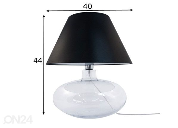 Настольная лампа Adana Black