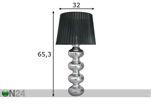 Настольная лампа Deco размеры